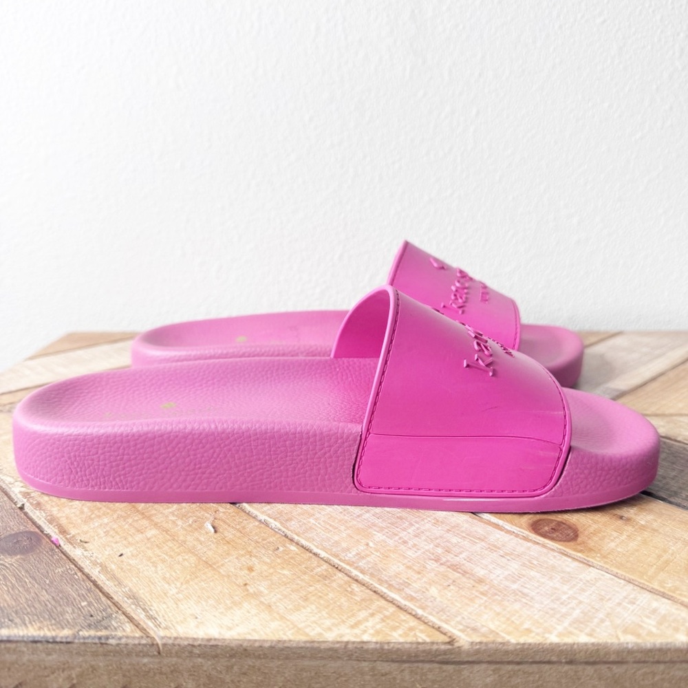 Kate Spade Sunny Pink Slide Sandals - Picture 7 of 11